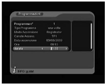 METRONIC 441538 - - Programmazione della registrazione (timer): - 1