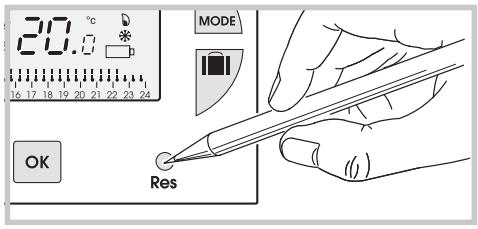 FLASH KIT THERMO DIGI 24 HF - Réinitialisation - 1