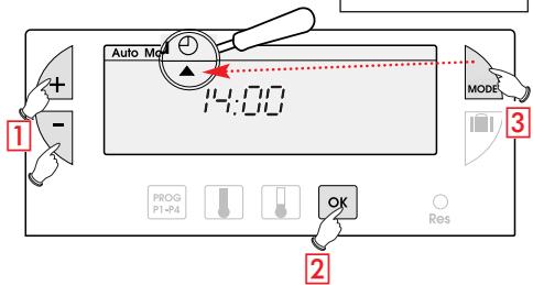 FLASH KIT THERMO DIGI 24 HF - Mise à l'heure - 2