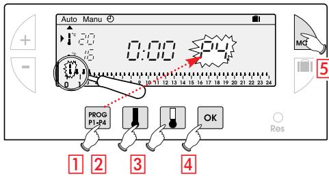 FLASH KIT THERMO DIGI 24 HF - Création d'un programme P4 - 1