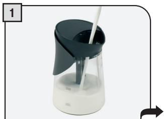SAECO MILK ISLAND MKI001 - UTILISATION DU MILK ISLAND - 1