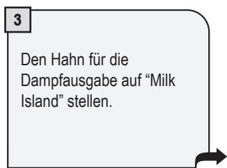 SAECO MILK ISLAND MKI001 - GEBRAUCH DER VORRICHTUNG MILK ISLAND - 3
