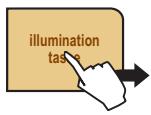 SAECO PRIMEA CAPPUCCINO TOUCH PLUS - MENU « illumination tasse - 1