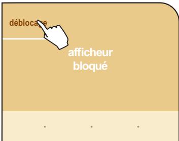 SAECO PRIMEA CAPPUCCINO TOUCH PLUS - Blocage afficheur - 3