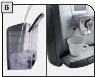 SAECO PRIMEA CAPPUCCINO TOUCH PLUS - WARNING! DESCALING MUST BE COMPLETED WITHIN 24 HOURS FROM ITS INTERRUPTION. - 10