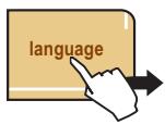 SAECO PRIMEA CAPPUCCINO TOUCH PLUS - "LANGUAGE" MENU - 1