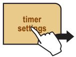 SAECO PRIMEA CAPPUCCINO TOUCH PLUS - AUTOMATIC TIMER SETTINGS - 1