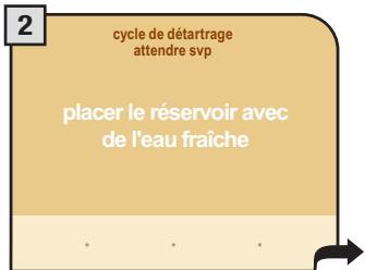 SAECO PRIMEA CAPPUCCINO TOUCH PLUS - Attention! Le détartrage DOIT être terminé dans les 24 HEURES qui suivent son arrêt. - 6