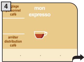 SAECO PRIMEA CAPPUCCINO TOUCH PLUS - Programmation café expresso / café / café allongé - 4