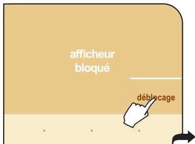 SAECO PRIMEA CAPPUCCINO TOUCH PLUS - Blocage afficheur - 2