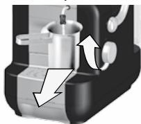 SAECO AMODO MIO EXTRA - STOOMAFGIFTE EN BEREIDING VAN EEN CAPPUCCINO - 5