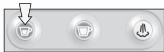 SAECO AMODO MIO EXTRA - Eseguire passaggi 1, 2, 3 del paragrafo EROGAZIONE DOSE LIBERA CAFFE - 2