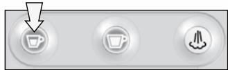 SAECO AMODO MIO EXTRA - Efectue os passos 1,2 e 3 do paragrafo DISTRIBUTuacao DE DOSE LIVRE DE CAFE - 2