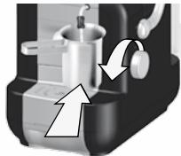 SAECO AMODO MIO PREMIUM - STOOMAFGIFTE EN BEREIDING VAN EEN CAPPUCCINO - 4