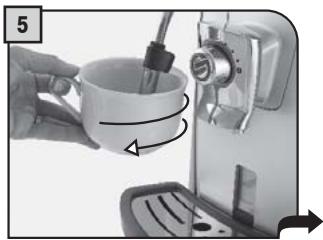 SAECO TALEA GIRO PLUS - CAPPUCCINO - 6