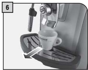 SAECO TALEA GIRO PLUS - BREWING WITH WHOLE BEANS - DISTRIBUTION DE CAFÉ - 6