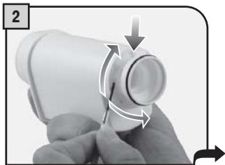 SAECO TALEA GIRO PLUS - INTENZA WATER FILTER - FILTRE À EAU INTENZA - 2