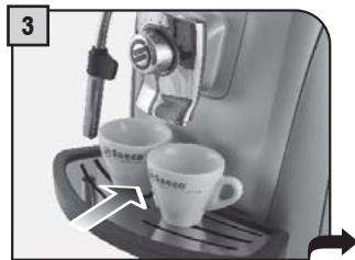 SAECO TALEA GIRO PLUS - BREWING WITH WHOLE BEANS - DISTRIBUTION DE CAFÉ - 3