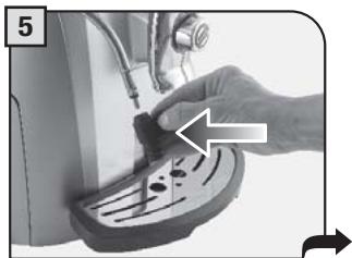 SAECO TALEA GIRO PLUS - GENERAL MACHINE CLEANING - NETTOYAGE DE LA MACHINE - 5