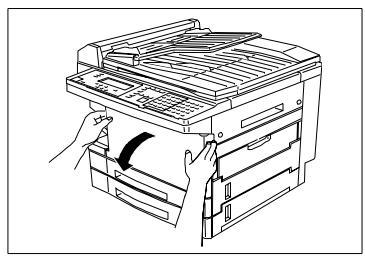 KONICA MINOLTA DI150 - Insérer l'unité de toner et de tambour - 1