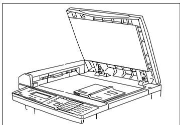 KONICA MINOLTA DI150 - Placement du document sur le scanner à plat - 1