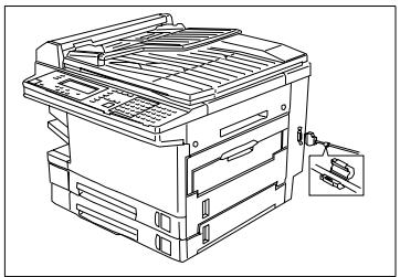KONICA MINOLTA DI150 - Raccordement au PC - 1