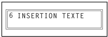 KONICA MINOLTA DI1611 TWAIN - Spécifier l'option d'insertion d'un descriptif texte (fonction "INSERTION TEXTE") - 1