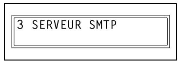 KONICA MINOLTA DI1611 TWAIN - Spécification de l'adresse du serveur SMTP - 1