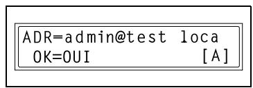 KONICA MINOLTA DI1611 TWAIN - Spécification de l'adresse pour la notification du résultat - 2