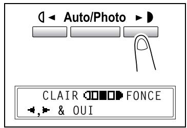 KONICA MINOLTA DI2011 - Pour définiir le niveau de densité “AUTO” (fonction “DENSITE NIVEAU (A)”) - 3