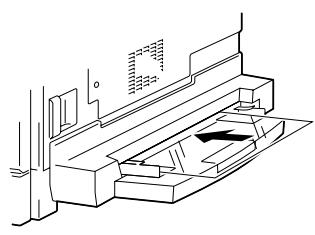 KONICA MINOLTA DI2011 - Chargement de transparents dans le plateau d'introduction - 1