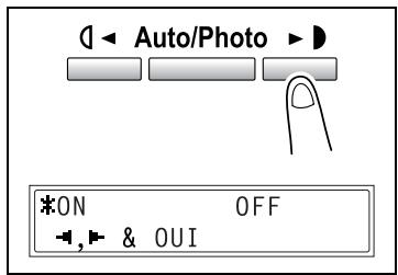 KONICA MINOLTA DI2011 - Pour définiir la fonction "AUTO COUPURE" - 3