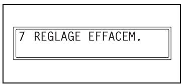 KONICA MINOLTA DI2011 - Pour spécifique la largeur d'effacement (fonction "REGLAGE EFFACEM.") - 2