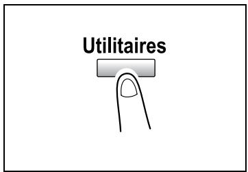 KONICA MINOLTA DI2011 - Pour selectionner le menu “PARAM. COPIE 2” - 1
