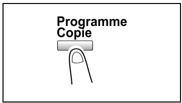 KONICA MINOLTA DI2011 - Pour mémoriser un programme de copie - 1