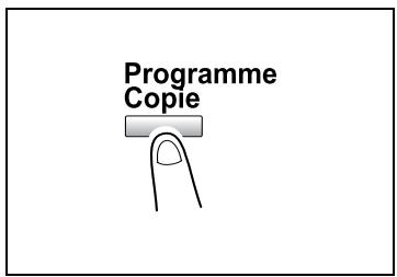 KONICA MINOLTA DI2011 - Pour rappeler un programme copie - 1