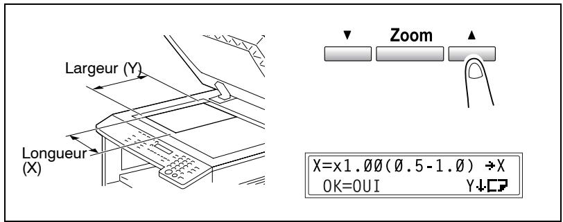 KONICA MINOLTA DI2011 - Réaliser des copies avec la fonction "Zoom X/Y" - 2
