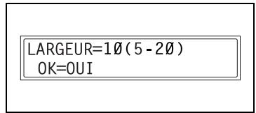 KONICA MINOLTA DI2011 - Pour spécifique la largeur d'effacement (fonction "REGLAGE EFFACEM.") - 4