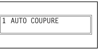 KONICA MINOLTA DI2011 - Pour définiir la fonction "AUTO COUPURE" - 2