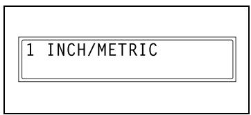 KONICA MINOLTA DI2011 - Pour spécifique les unités de mesure pour la détction automatique du format du papier (fonction "INCH/METRIC") - 2