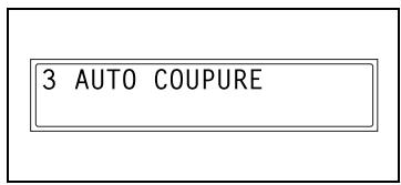 KONICA MINOLTA DI2011 - Pour définiir la fonction "AUTO COUPURE" - 2