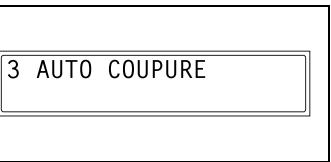 KONICA MINOLTA DI2011 - Pour définiir la fonction "AUTO COUPURE" - 5
