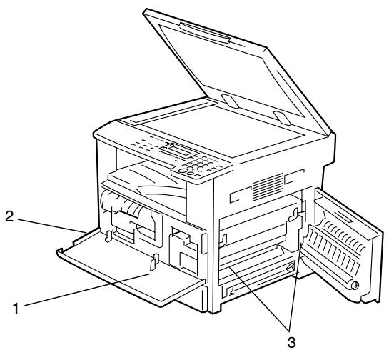 KONICA MINOLTA DI2011 - Intérieur de l'unité principale - 1