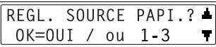 KONICA MINOLTA DI2011 - Pour spécifique le format du papier charge dans le 1er magasin (fonction "PAPIER MAG. 1") - 1