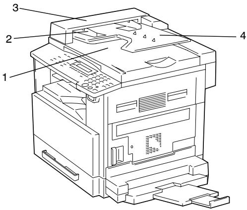 KONICA MINOLTA DI2011 - Introducteur de documents (en option) - 1