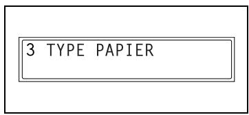 KONICA MINOLTA DI2011 - Pour définiir la fonction "TYPE PAPIER" - 2