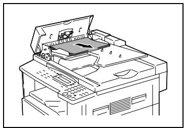 KONICA MINOLTA DI2011 - Retrait d'un serrage papier dans l'introducteur automatique de documents (AF-12) - 2