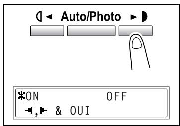 KONICA MINOLTA DI2011 - Pour définiir la fonction "MODE CROISE" - 3