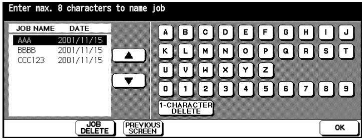 KONICA MINOLTA DI850 - Deleting a Job - 4