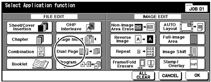 KONICA MINOLTA DI850 - Procedure: Processing Dual Page Originals - 1